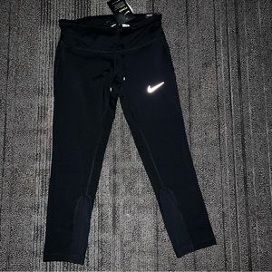 NIKE CROP LENGTH RUNNING LEGGINGS XS